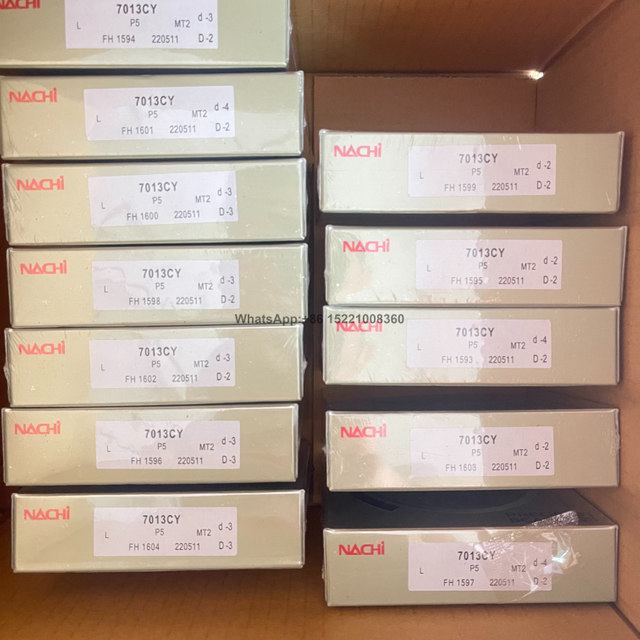 NACHI Bearing 7013 CYDU/GLP4, 65x100x36 MM