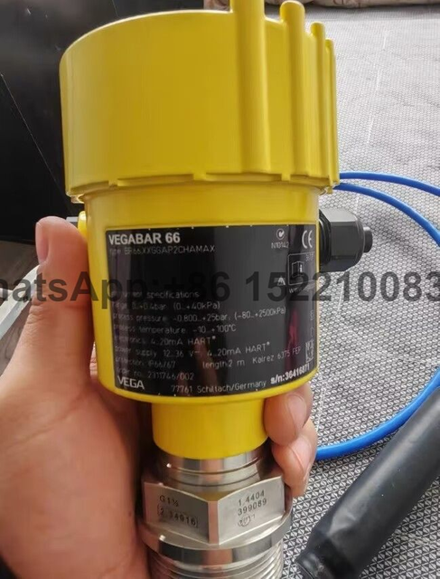 VEGA VEGABAR 66 Pressure Transmitter HYDROSTATIC PRESSURE VEGABAR 66 