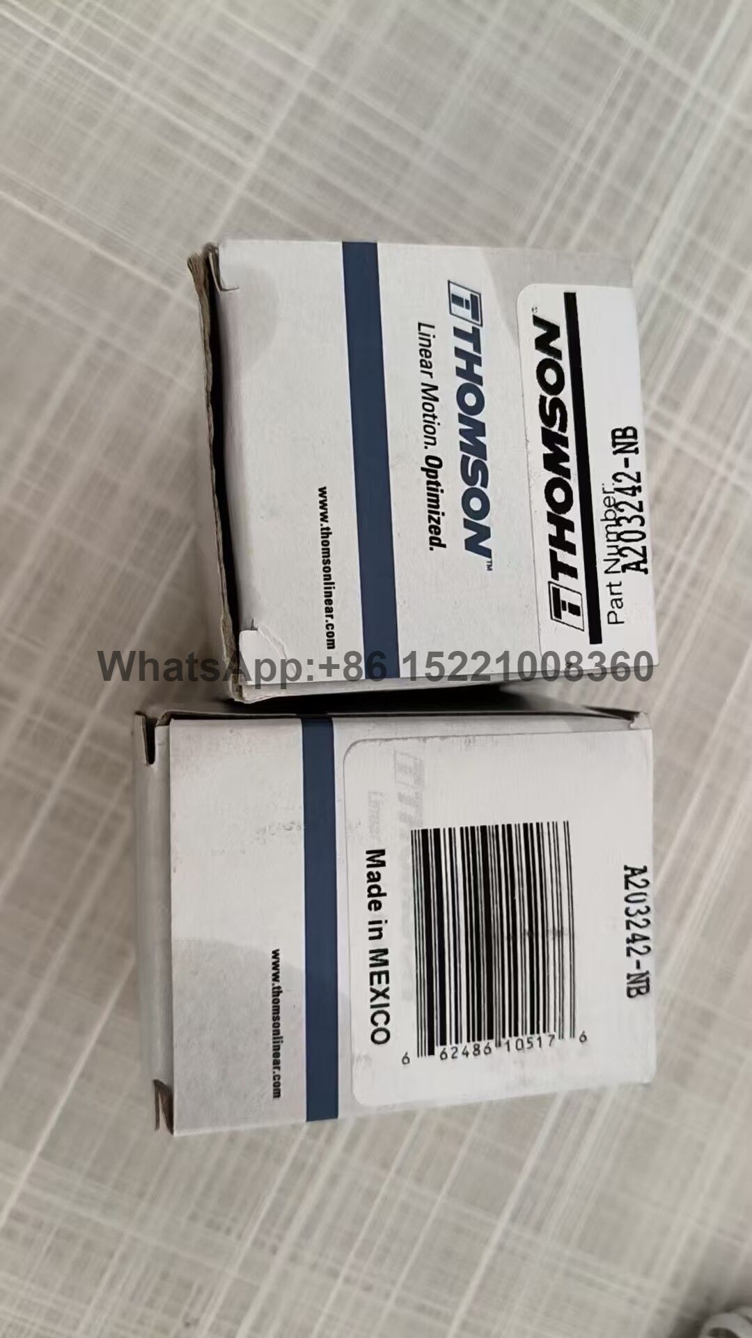 Thomson A203242-nb - Non-Mounted Bearings LINEAR BEARING