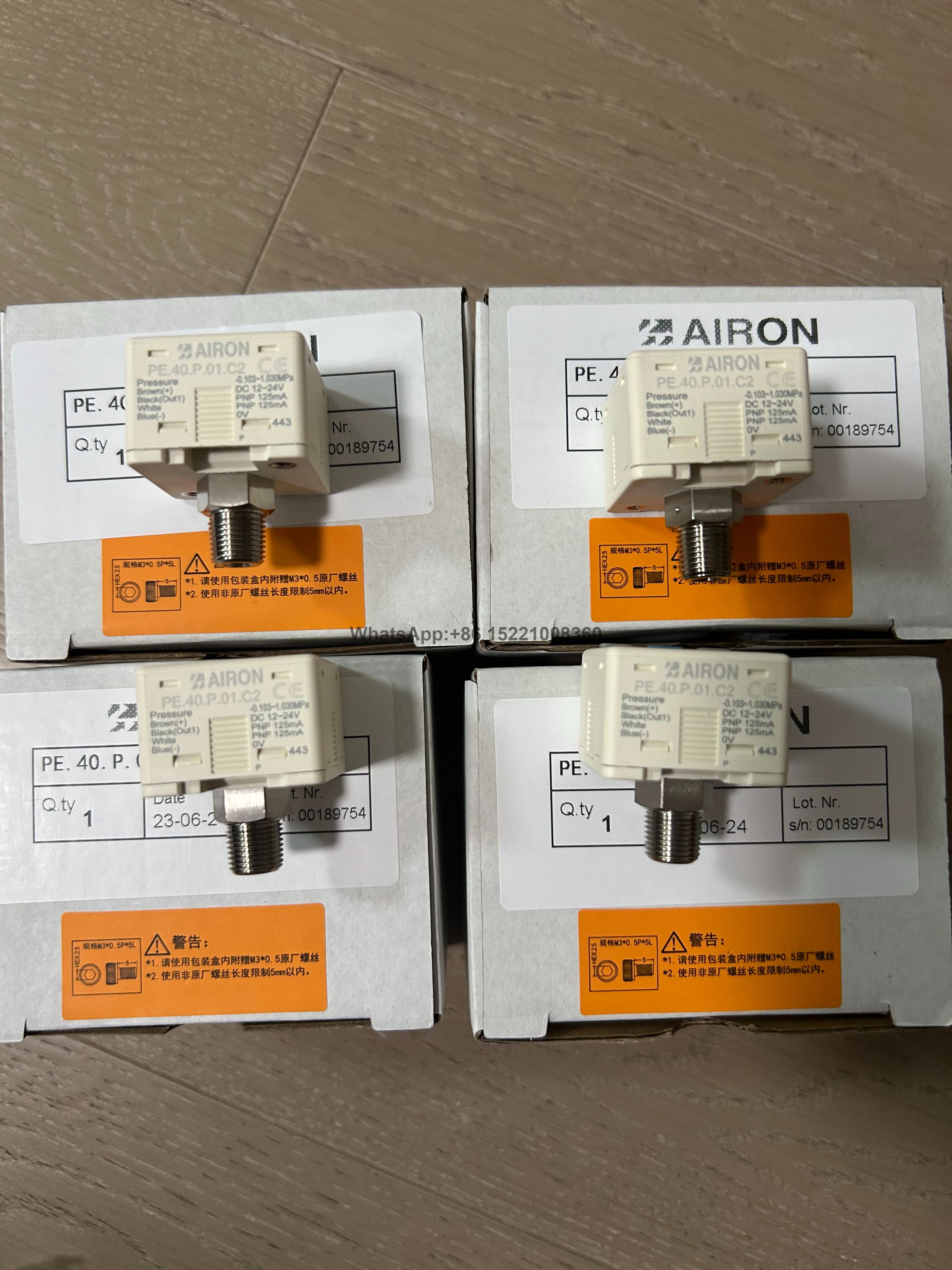 Air Treatment Accessories AIRON PNEUMATIC PE.40.P.01.C2 