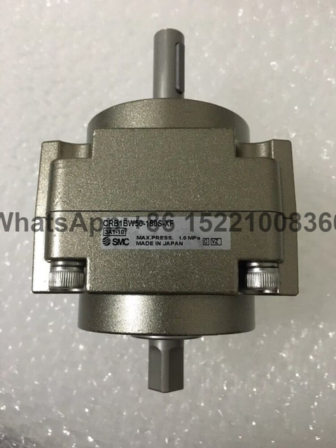 SMC Corporation CRB1BW50-180S-XF Rotary Actuator, 50mm Body, 180 Deg, G Port, Single Vane, CRB Series