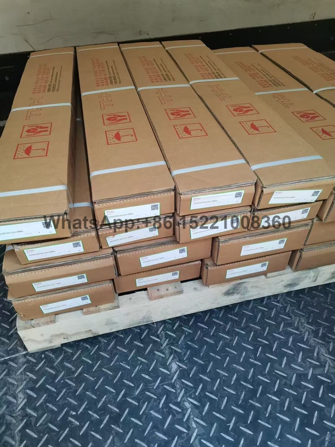THK Linear Block Bearing Carriage Guide Slide SHW35CA1UU+680L