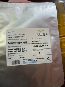 TRELLEBORG Abstreifer Zurcon® DA22 - WD2200100-Z201 Oil Seals