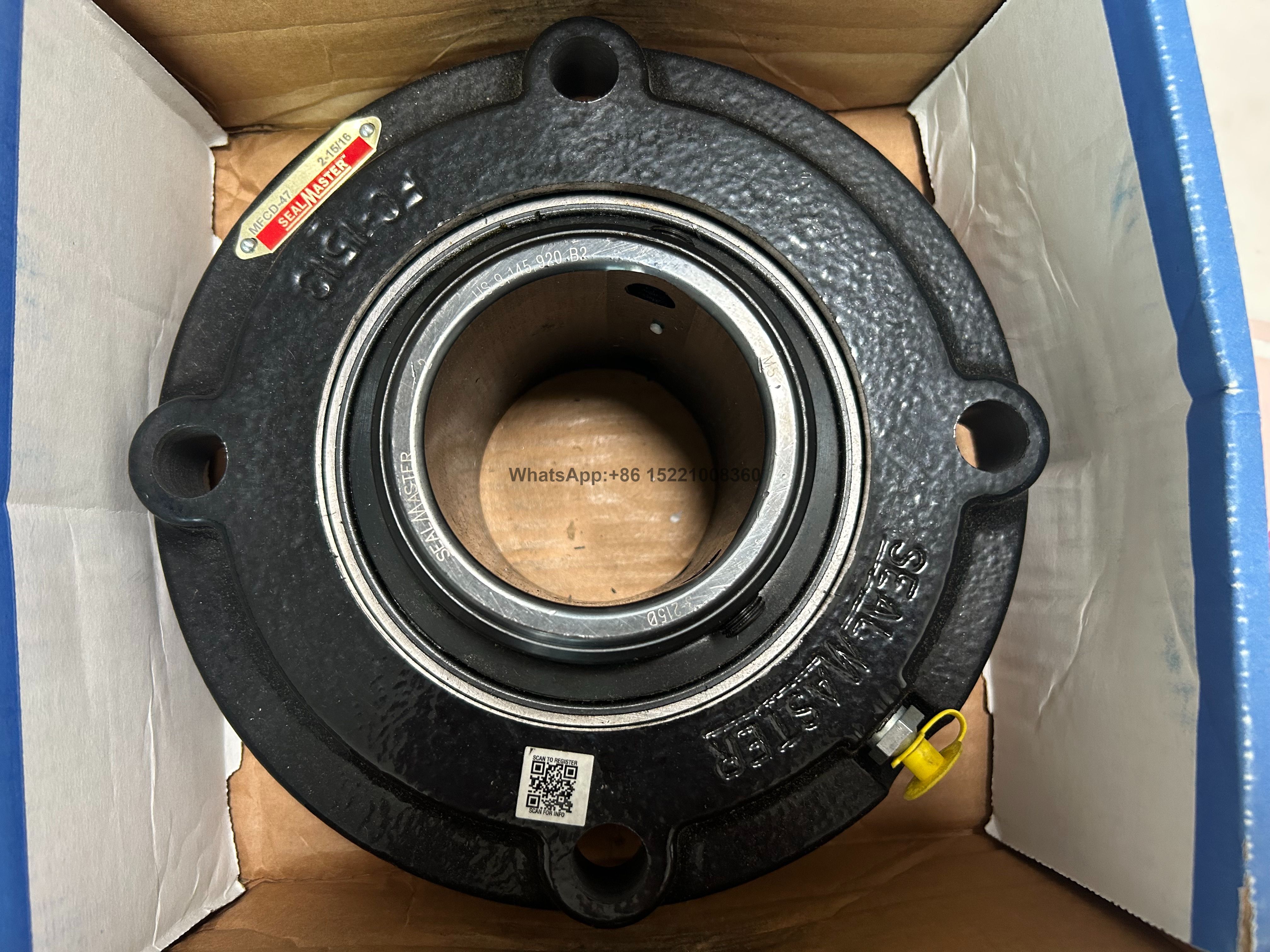 MFC-47 Flange Mount Bearing NEW OPEN SEALMASTER MFCD-47 2 15/16 (3-215D)