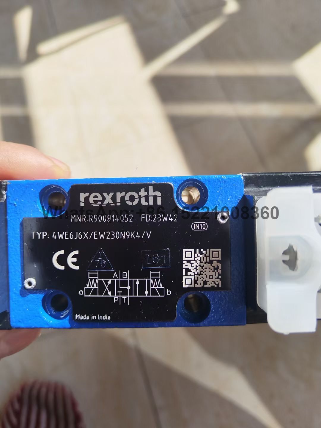 Bosch Rexroth DIRECTIONAL SPOOL VALVE R900914052