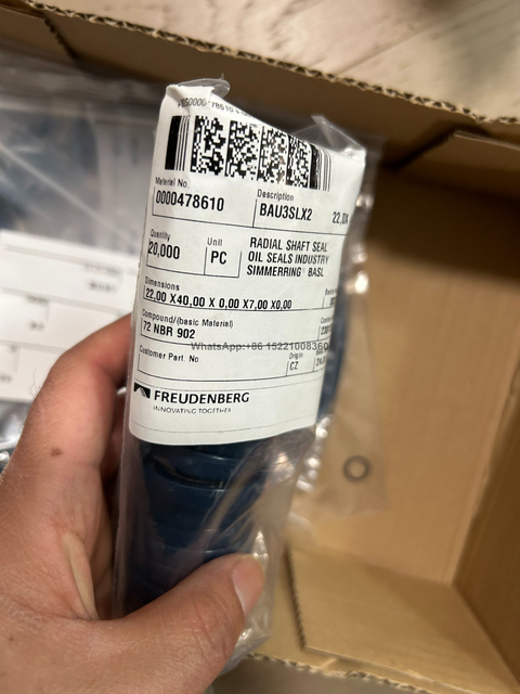  Oil seals FREUDENBERG SIMRIT 22X40X7-BAU3SLX2-72 NBR 902 (art. 478610) BAU3SLX2