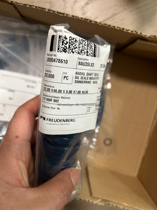  Oil seals FREUDENBERG SIMRIT 22X40X7-BAU3SLX2-72 NBR 902 (art. 478610) BAU3SLX2